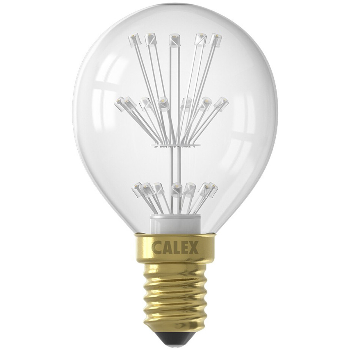 Calex kogellamp LED pearl 1W (vervangt 10W) kleine fitting E14