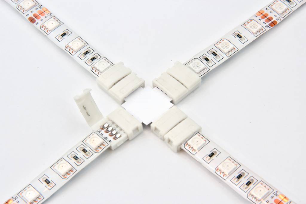 RGB LED strip X-connector