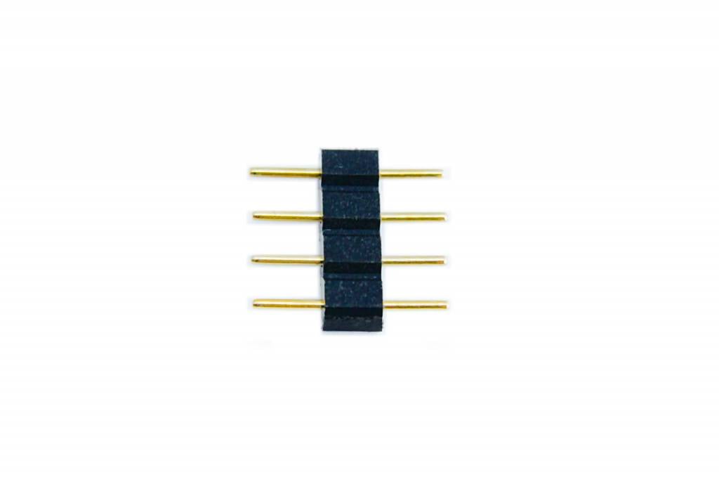 RGB 4-pins Ledstrip connector male-male
