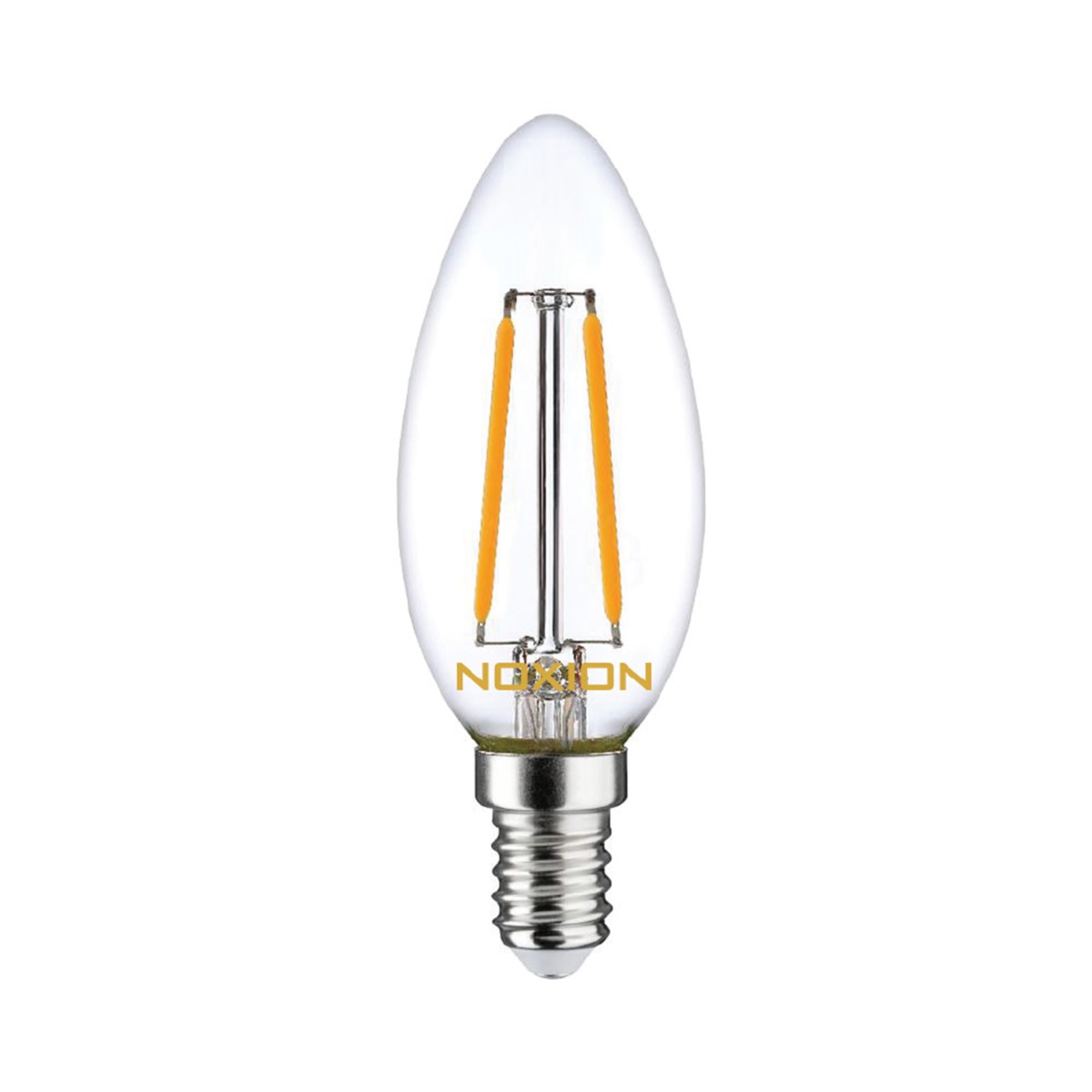 Noxion Lucent Kooldraad LED Candle 2.5W 827 B35 E14 Helder | Dimbaar - Vervanger voor 25W
