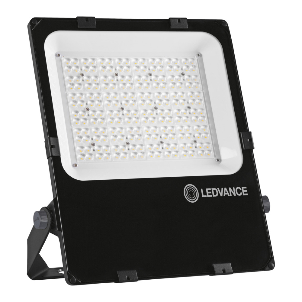 LEDVANCE LED Breedstraler Performance 150W 4000K 20200lm IP66 Zwart | Symmetrisch lichtbundel