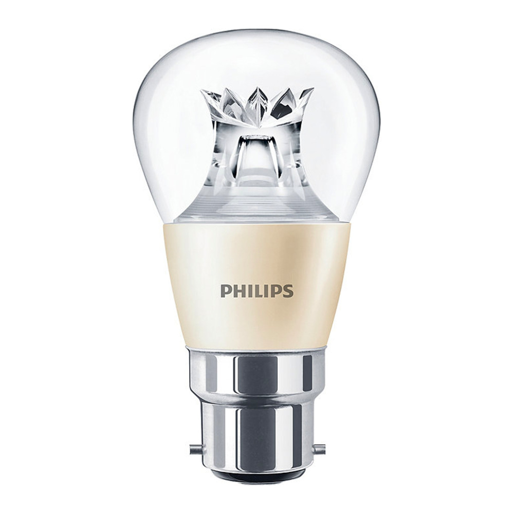 Philips LEDlustre B22 P48 6W 827 Helder (MASTER) | DimTone Dimbaar - Vervangt 40W