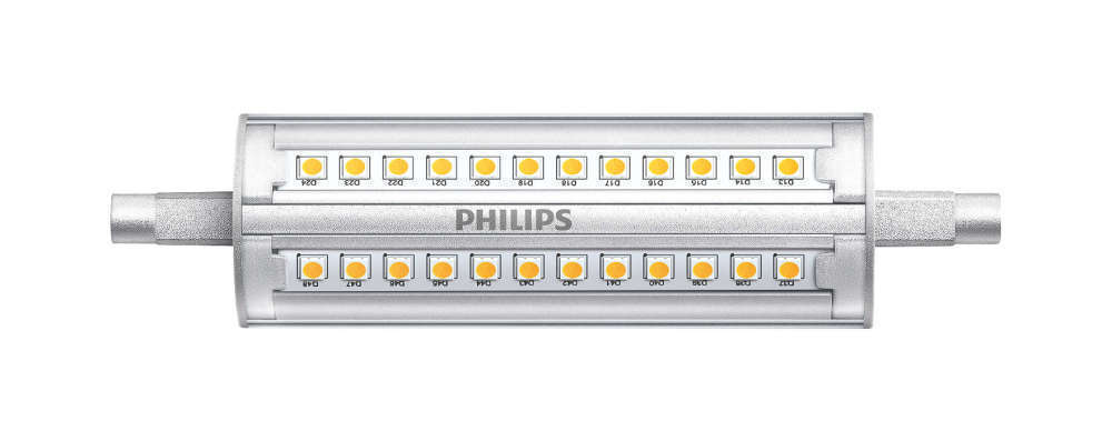 Philips buislamp LED 230V 14W (vervangt 100W) R7s 118mm