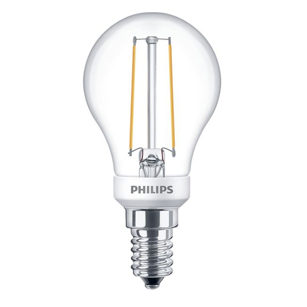 Philips Classic LEDlustre E14 P45 2.7W 827 Helder | Dimbaar - Vervangt 25W
