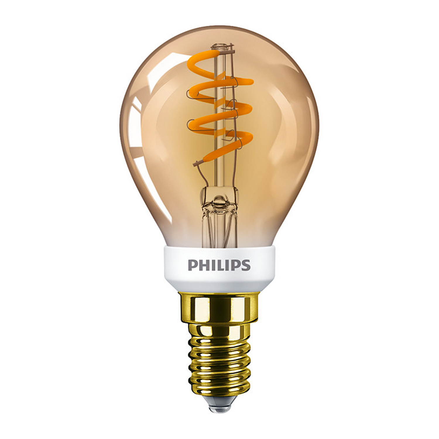 Philips Classic LEDluster E14 P45 3.5W 820 Goud | Vervanger voor 15W
