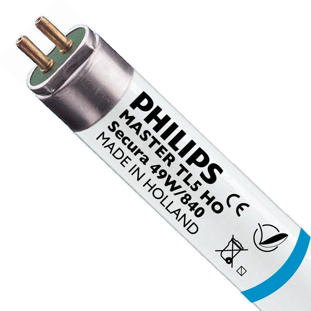 Philips TL5 HO Secura 49W 840 (MASTER) | 145cm - Koel Wit