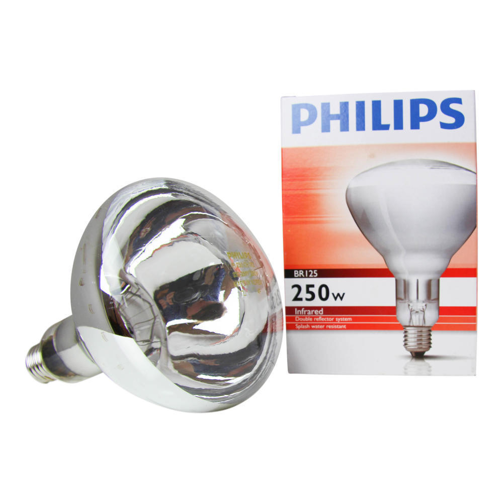 Reflectorlamp IR 250 250W grote fitting E27