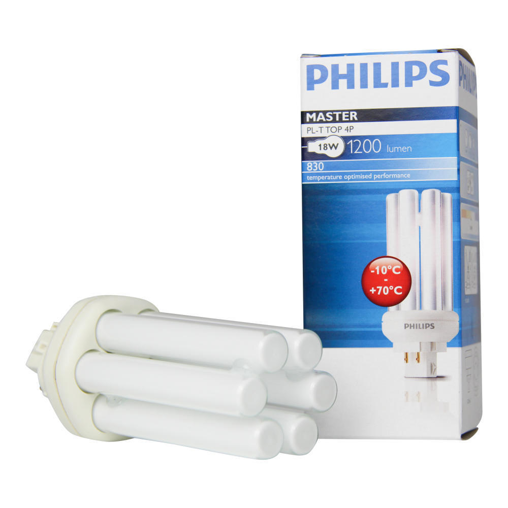 Philips PL-T Top 18W 830 4P (MASTER) | Warm Wit - 4-Pin
