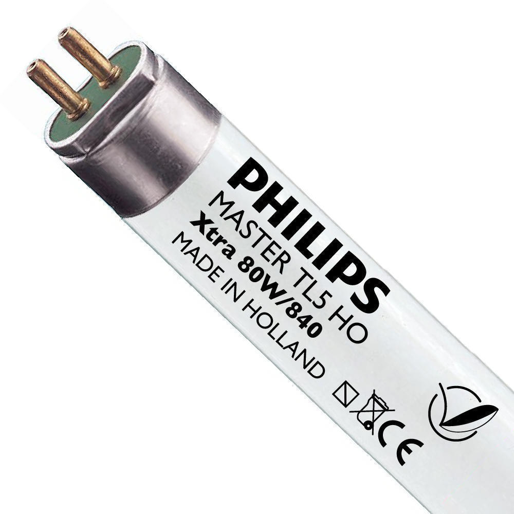 Philips TL5 HO Xtra 80W 840 (MASTER) | 145cm - Koel Wit