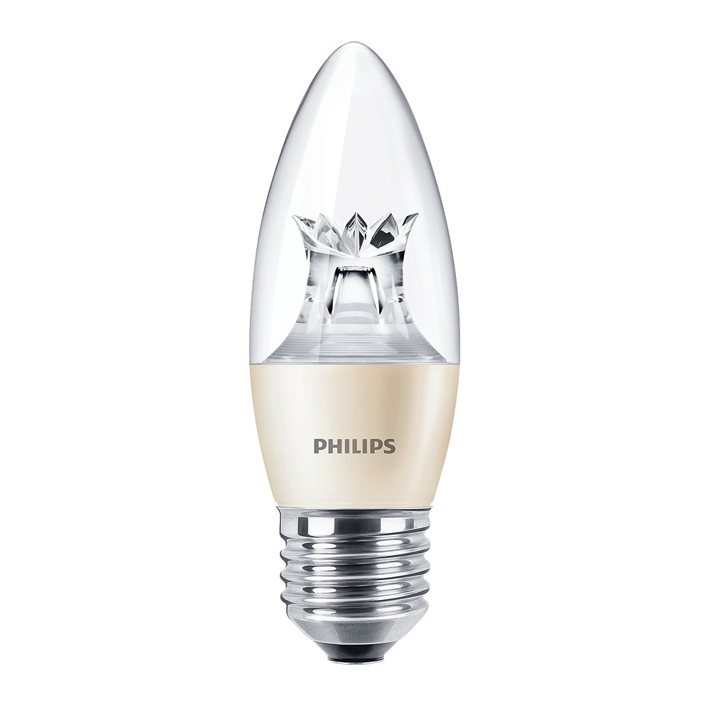 Philips LEDcandle E27 B38 6W 827 (MASTER) | DimTone Dimbaar - Vervangt 40W