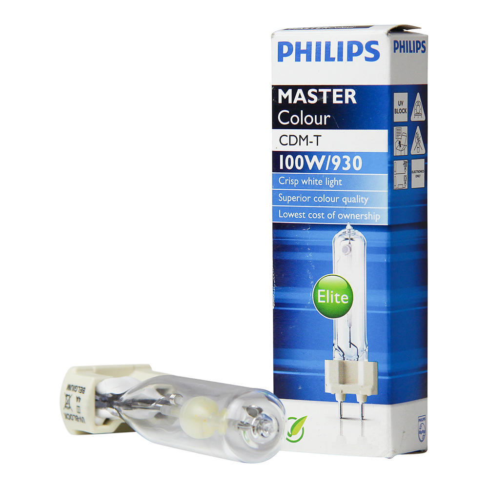 Philips MASTERColour CDM-T Elite 100W 930 G12 | Warm Wit - Beste Kleurweergave